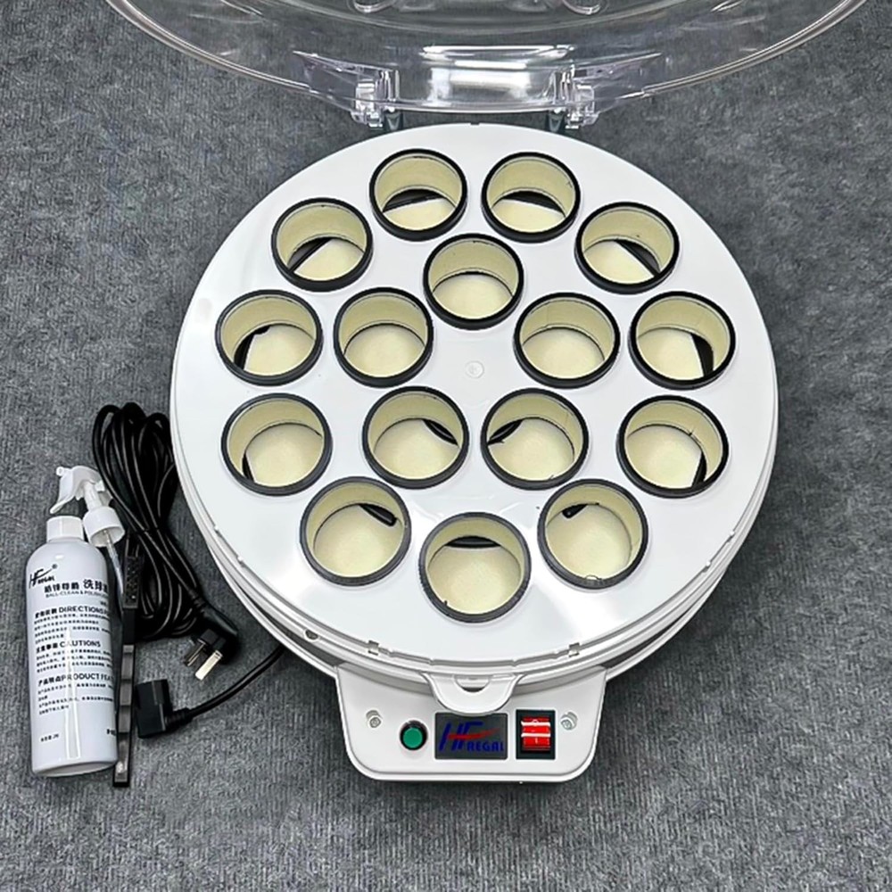 Versatile 16 Laps Pool Ball Cleaner Attachments - Efficient Polishing Rings