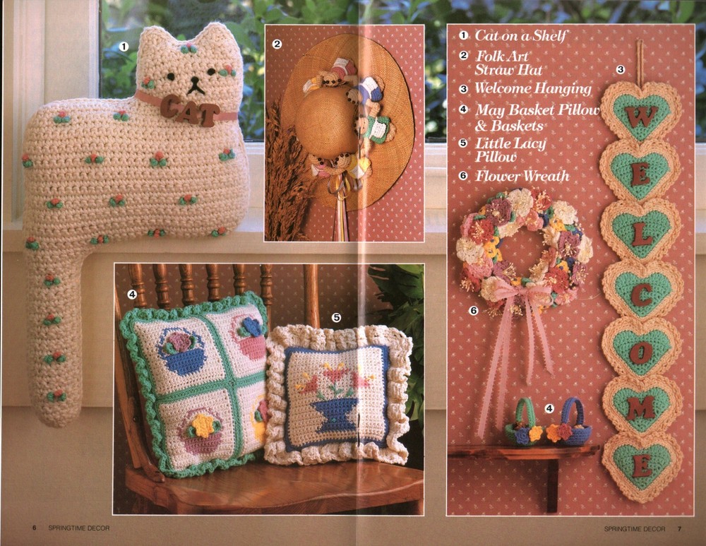 Springtime Decor Crochet | Annie's Attic 87P48