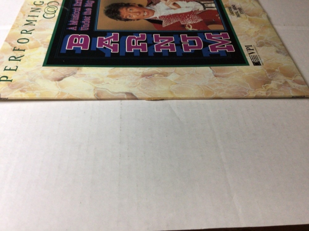 BARNUM Michael Crawford LASERDISC EX cond.