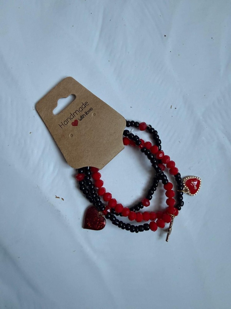 Hand beaded bracelets