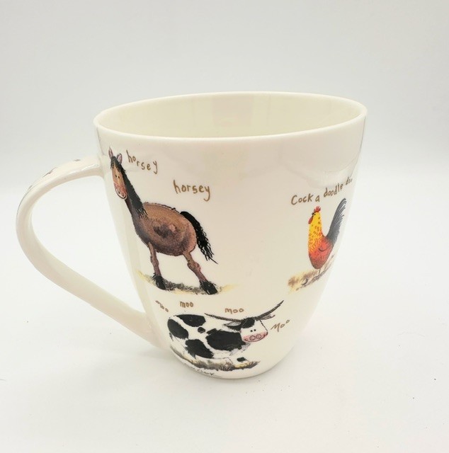 Alex Clark barnyard mug