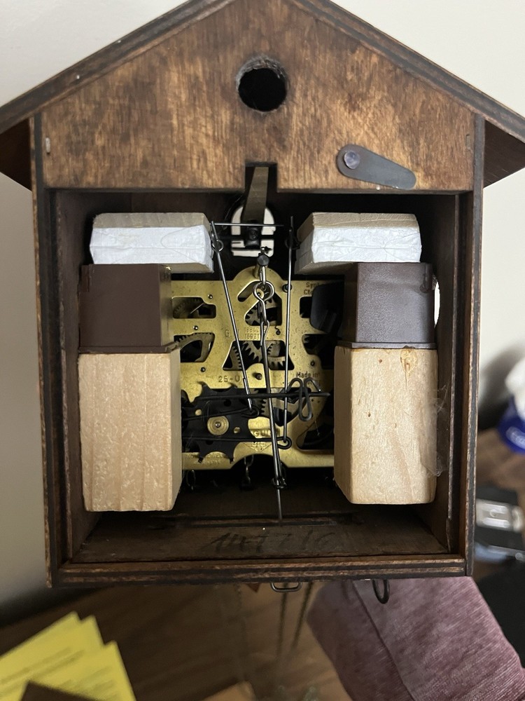 Cuckoo Clock German Black Forest working 1 Day