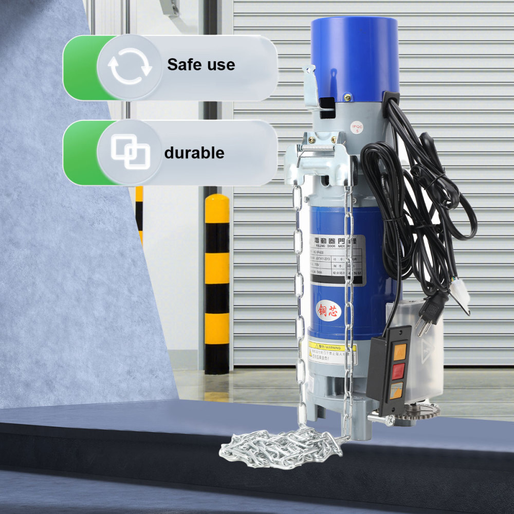 AC Rolling Door Side Motor Remote Rolling Shutter Operators Garage Door Opener