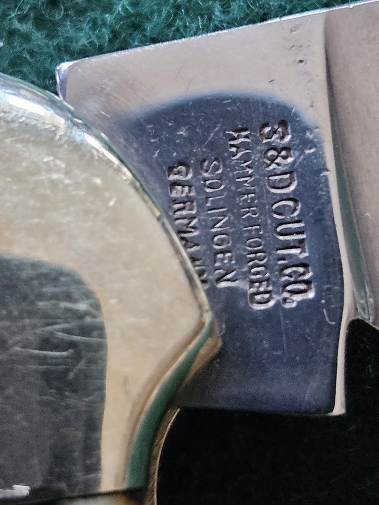 S & D STAG CANOE GERMAN POCKET