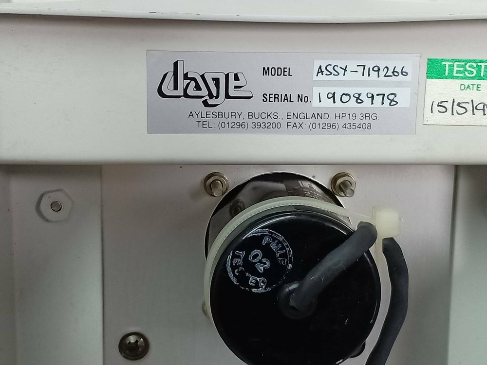 DAGE MODEL:ASSY-719266.