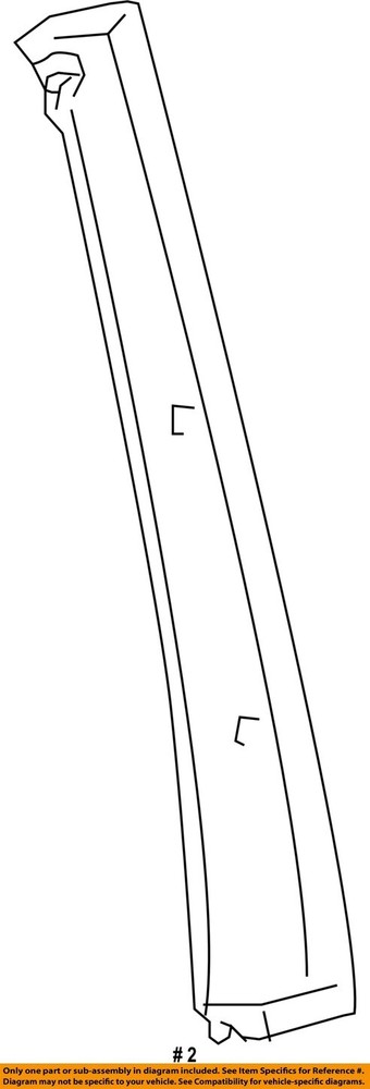 GM OEM Front Door-Applique Panel Left 95238091
