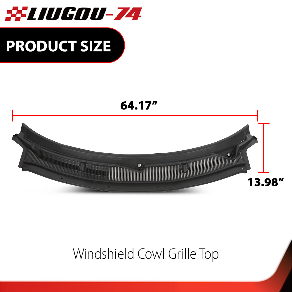 Windshield Cowl Grille Top Fit For 2011-2019 Ford Explorer BB5Z78022A68AA
