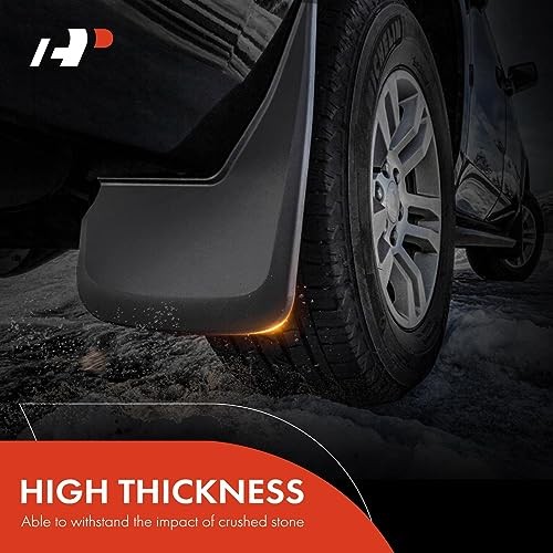 Set of 4PCS Mud Flaps Splash Guards Mudguards Mudflaps with Hardware Kits