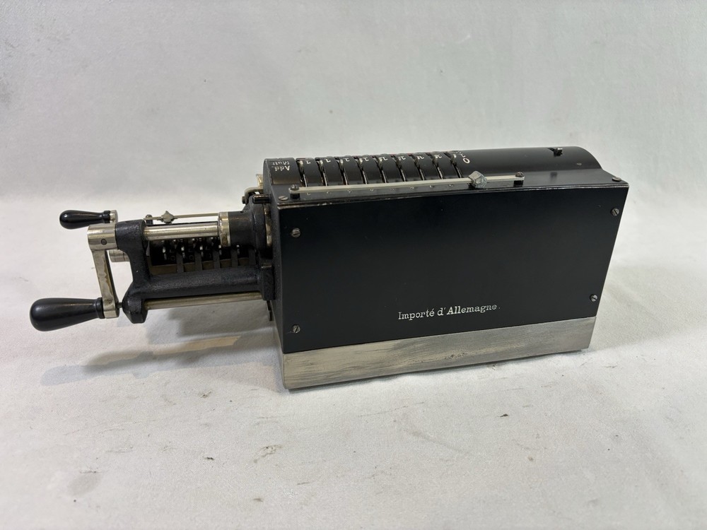 Vintage Mechanical Calculator - Cleaned And Repaired Crank Arithmometer