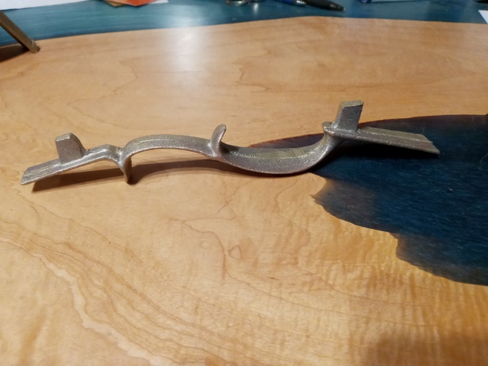 Cast Brass Flintlock Trigger Guard J P Beck Style Raw Casting