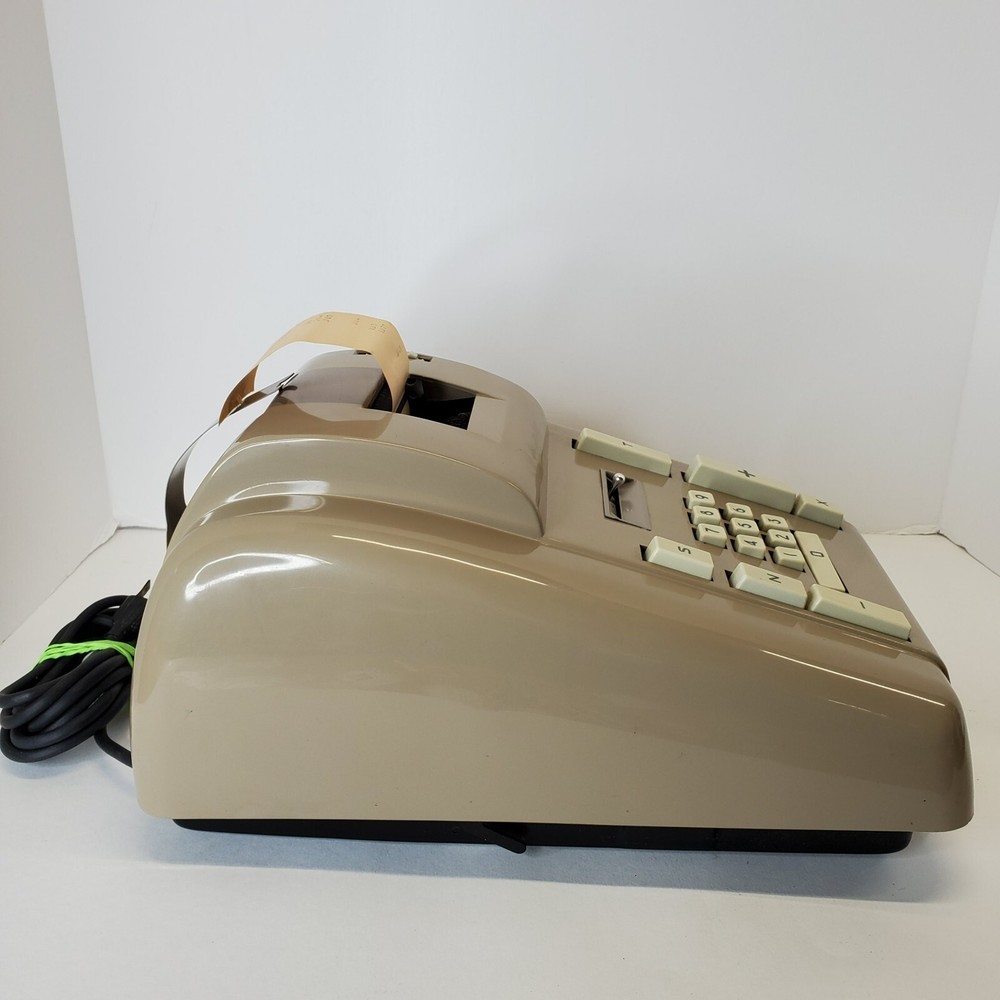 Clary Adding Machine Model 102 Vintage Small Business Functional Or Prop Works!