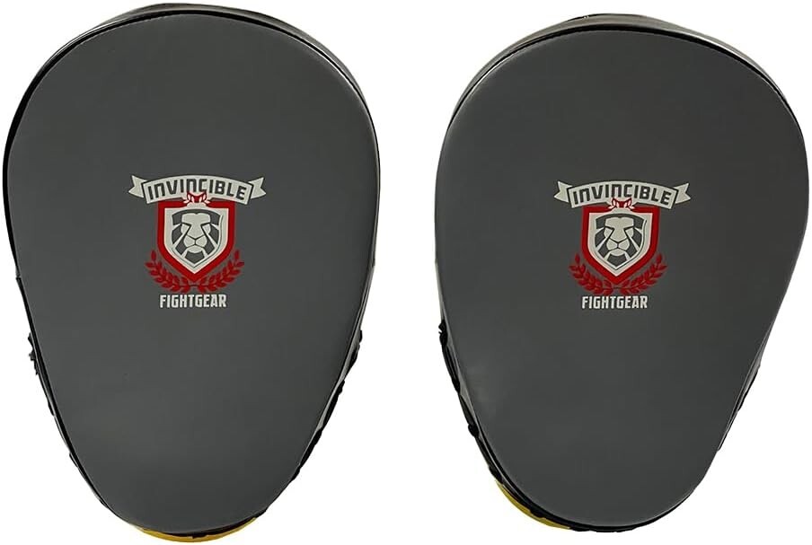 INVINCIBLE Ultimate Performance Boxing Punching Mitts Superior Shock Absorption