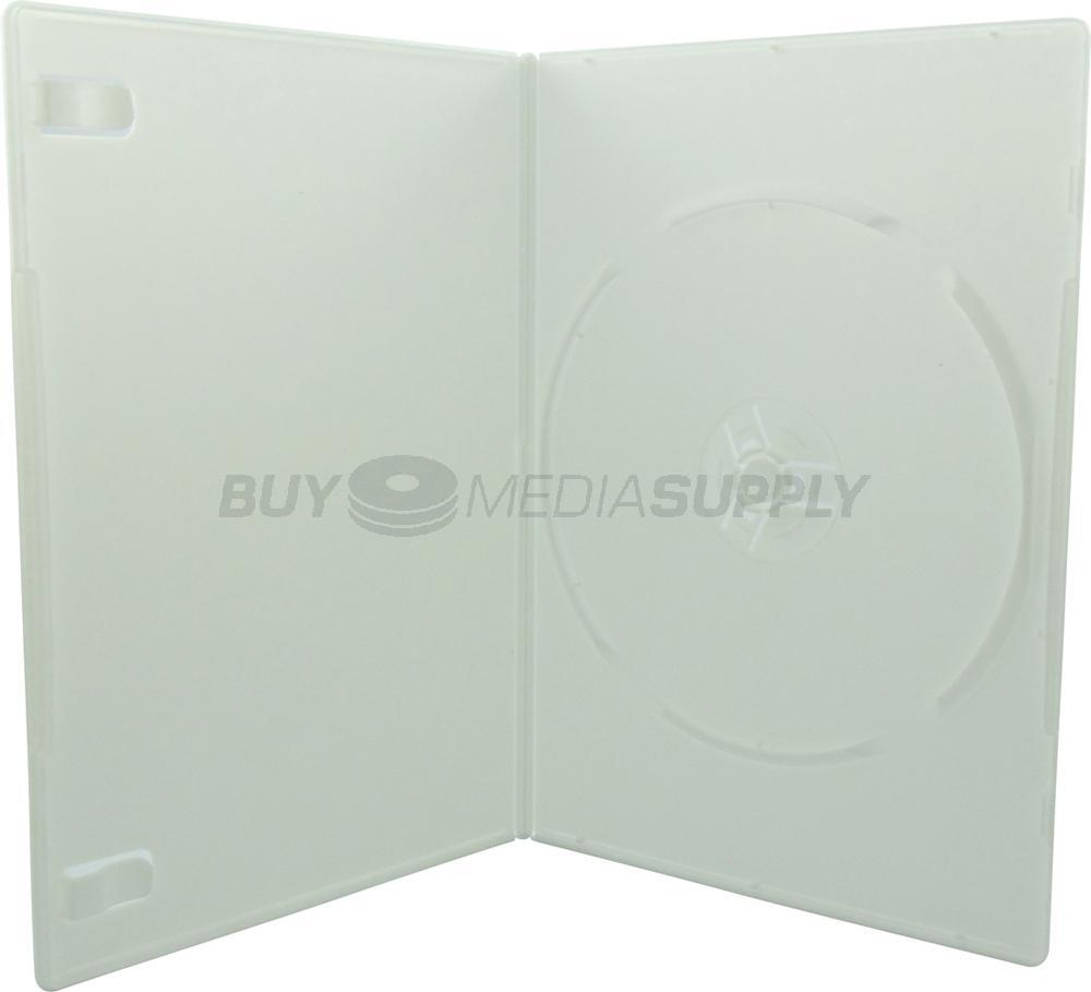 7mm Slimline White 1 Disc DVD Case Lot