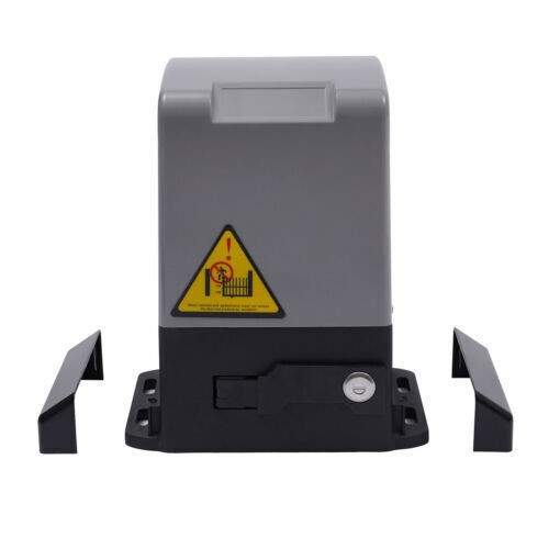 Electric Sliding Gate Opener Automatic Gates Operator AC Motor+2 Remote Control