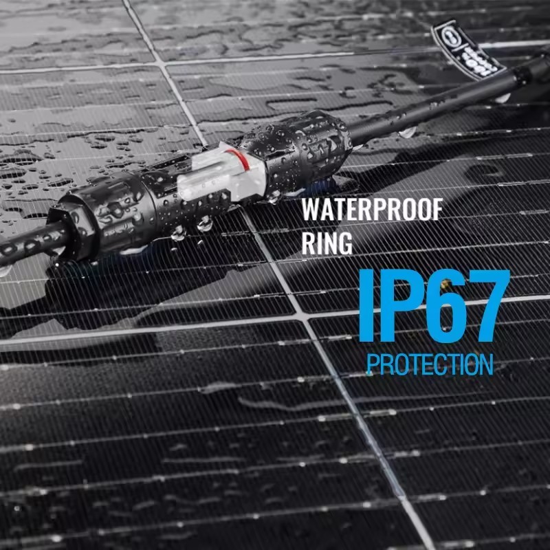 2-in-1 Solar Panel Y Branch Parallel Connector Cable for Array Wiring