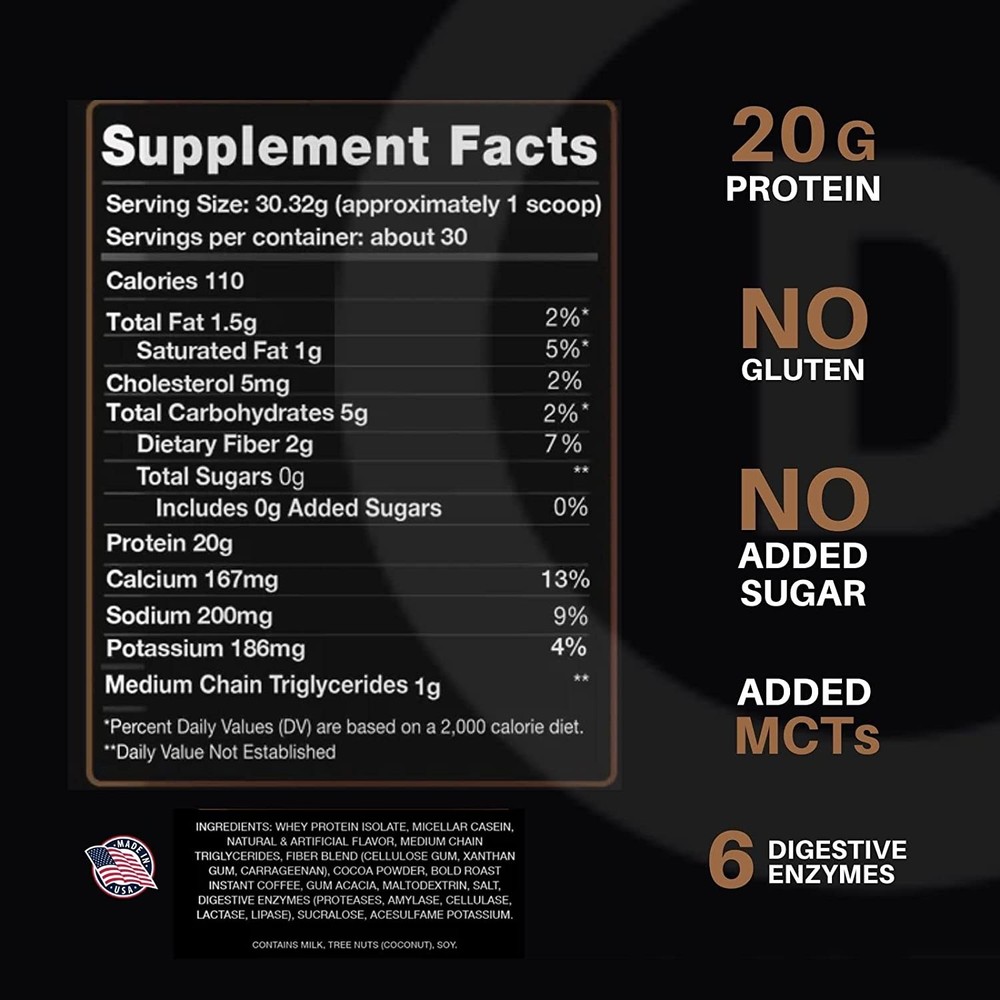 Devotion Nutrition Protein Powder - Mocha Java Chip (2lbs)
