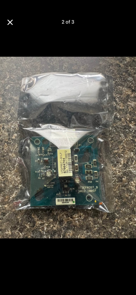 Whirlpool CNTL ELEC circuit board replacement