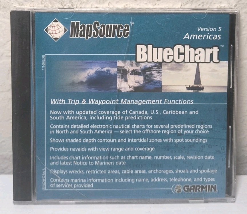 Garmin MapSource BlueChart CD  Americas Version 5 B375