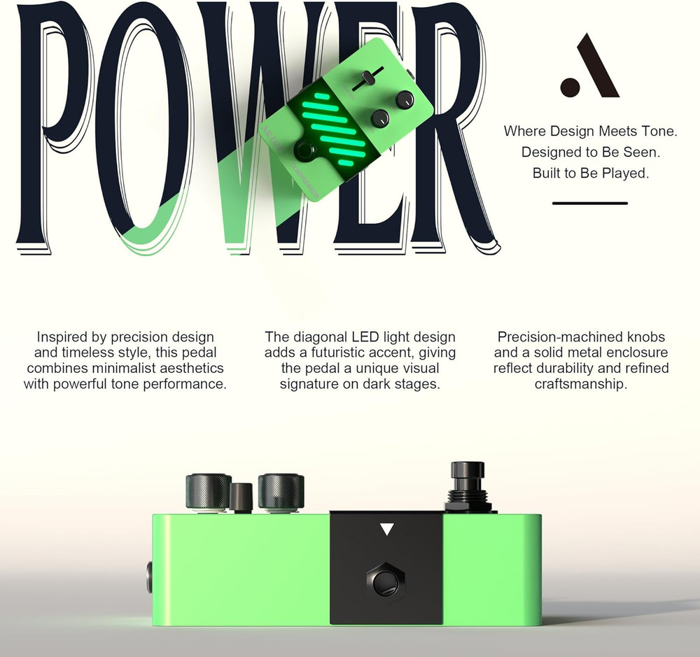Compressor Electric Guitar Pedal: Smooth Studio-Level Compression for Clean Sust