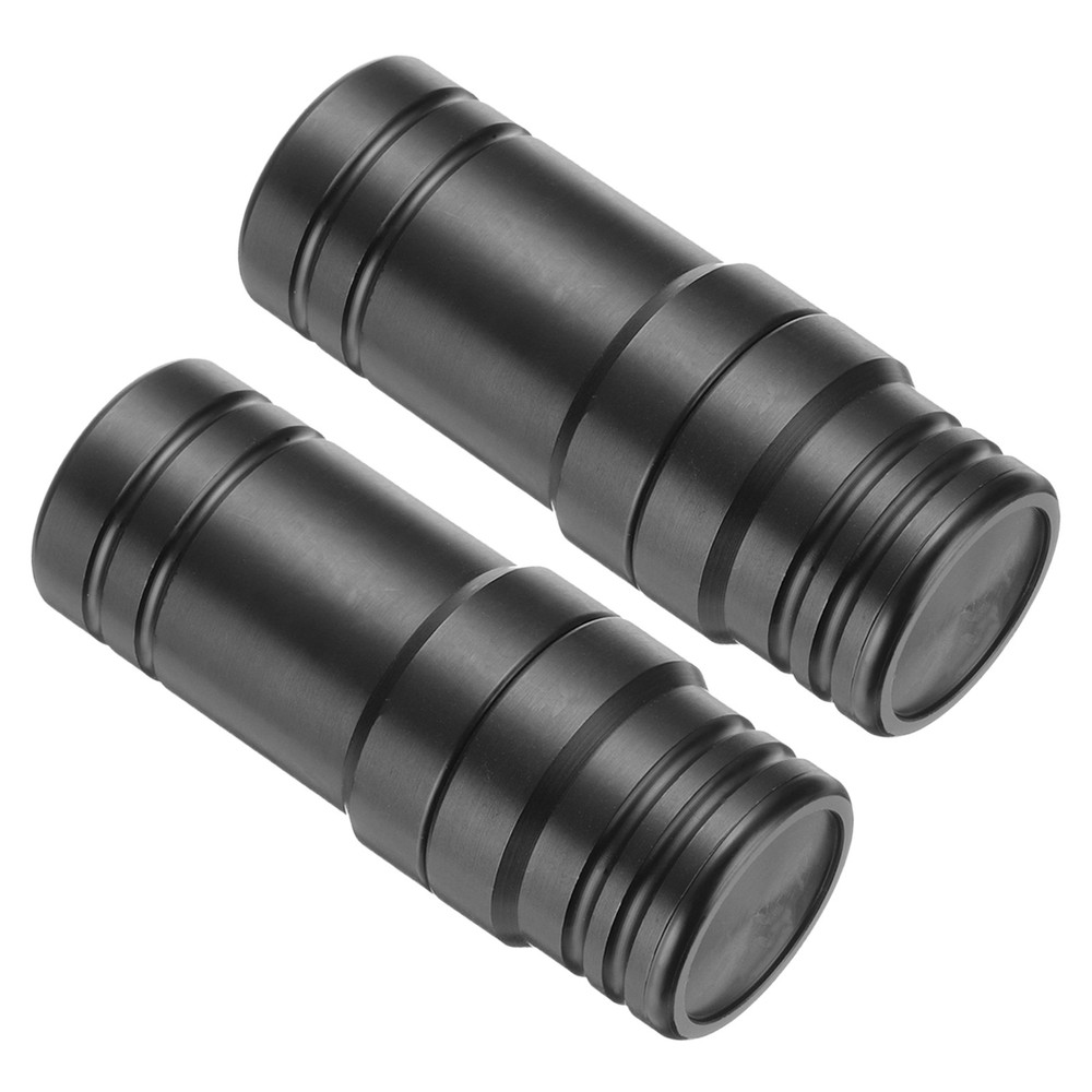 2 Pcs Pool Cue Joint Protector 3/8x10, Billiard Cue Joint Thread Cap, Black