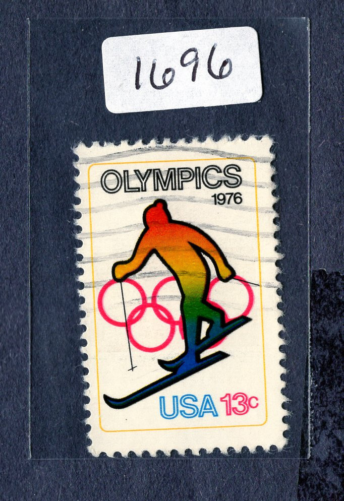 1976 Stamp #1696 Olympics Skiing Used