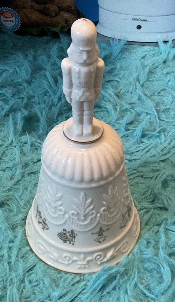 Vintage Nutcracker Bell By Lenox Fine Ivory China