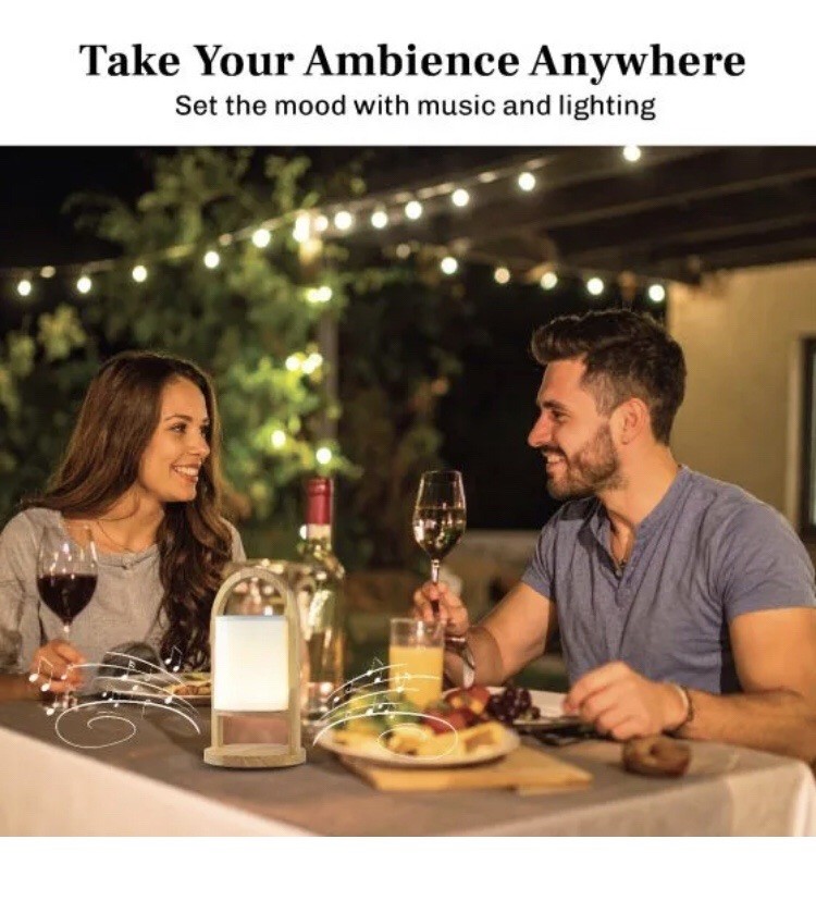 EchoGlow Speaker Lantern Item 1072