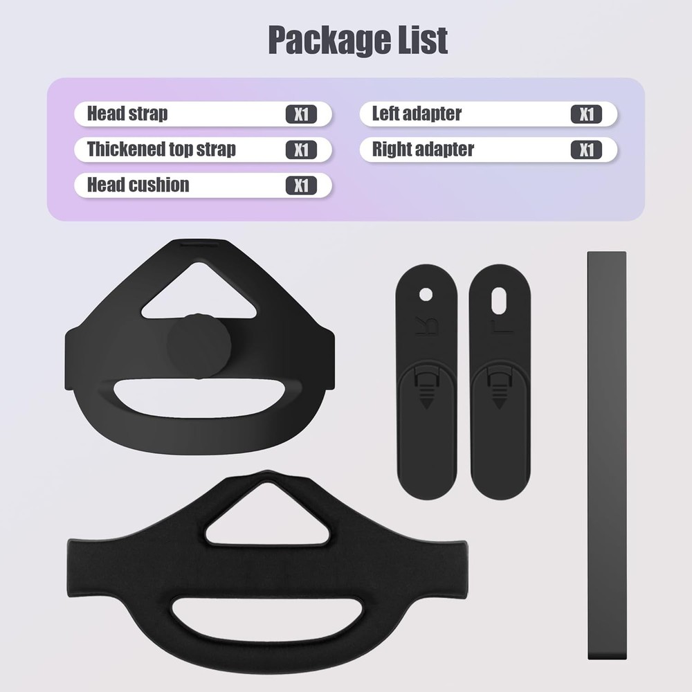 Head Strap for Quest 3S 3 2 VR Compatible with Cushions Comfortable Support