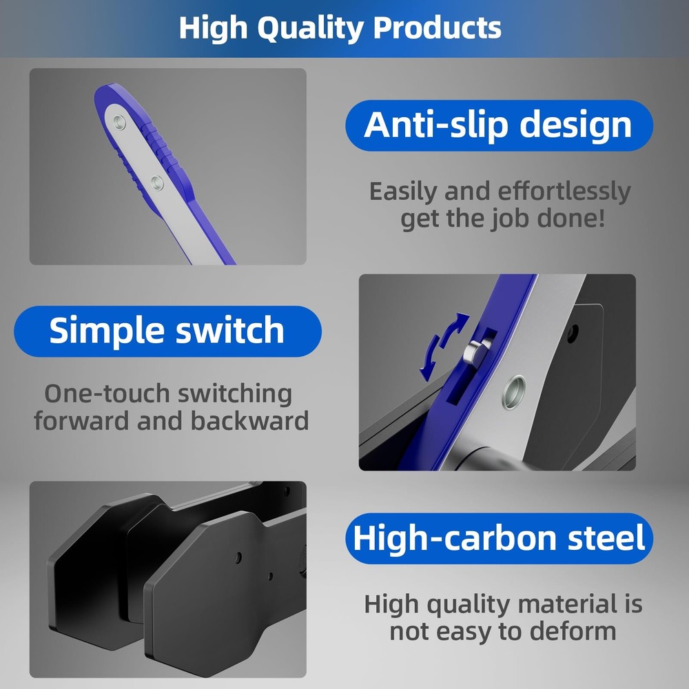 Brake Caliper Compression Tool, Piston Compressor Tool with Blue