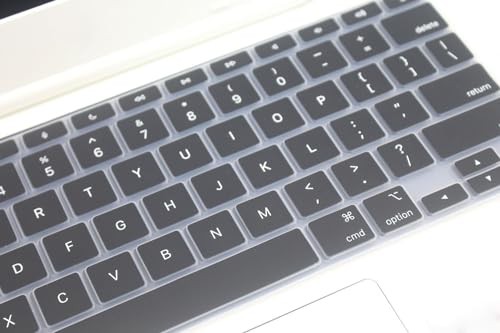 Silicone Keyboard compatible with iPad Pro 13 M4 Magic Keyboard Black