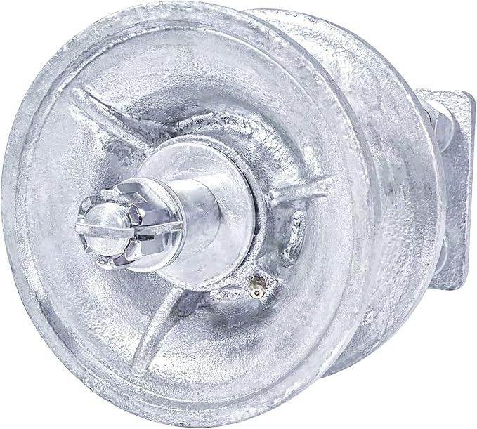 4" Round Post x 2 1/2" Round Gate Frame Steel Cantilever Roller for Sliding Gate