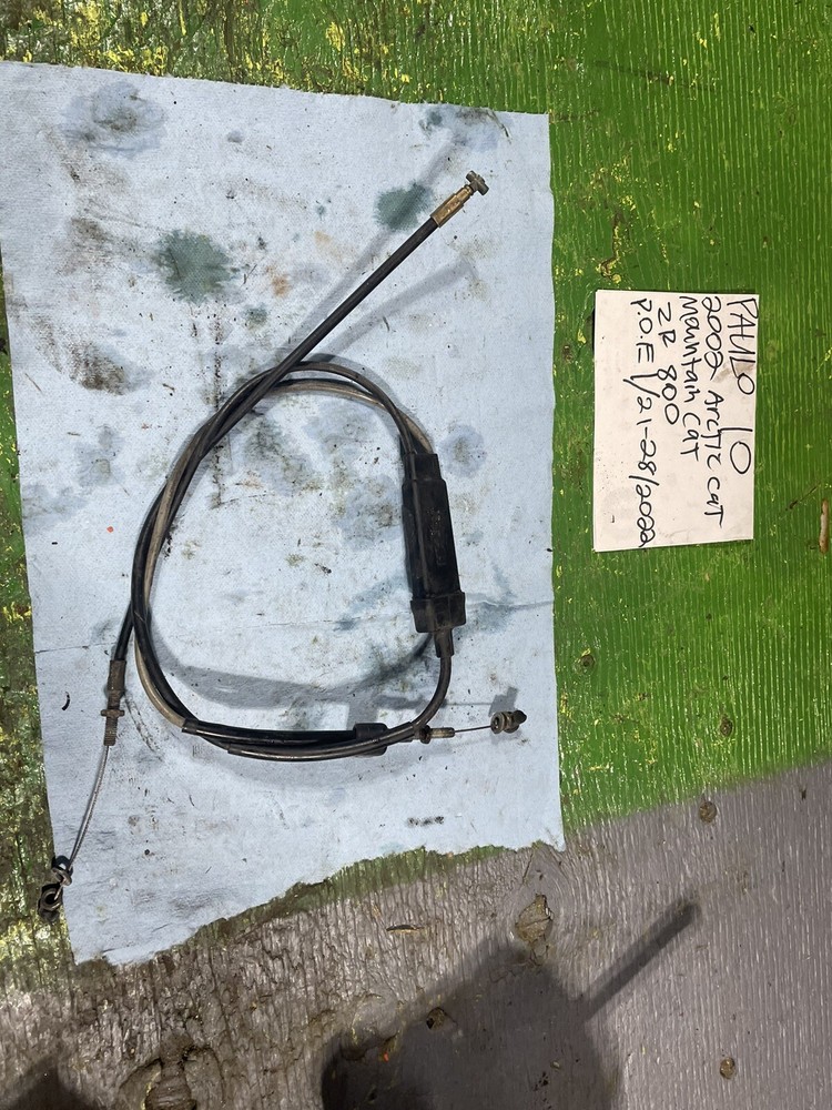 2002 arctic cat ZR 800 throttle cable assembly