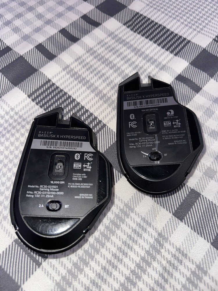 WIRELESS RAZER GAMING MICE DUO - PERFECT FOR WORK & PLAY !