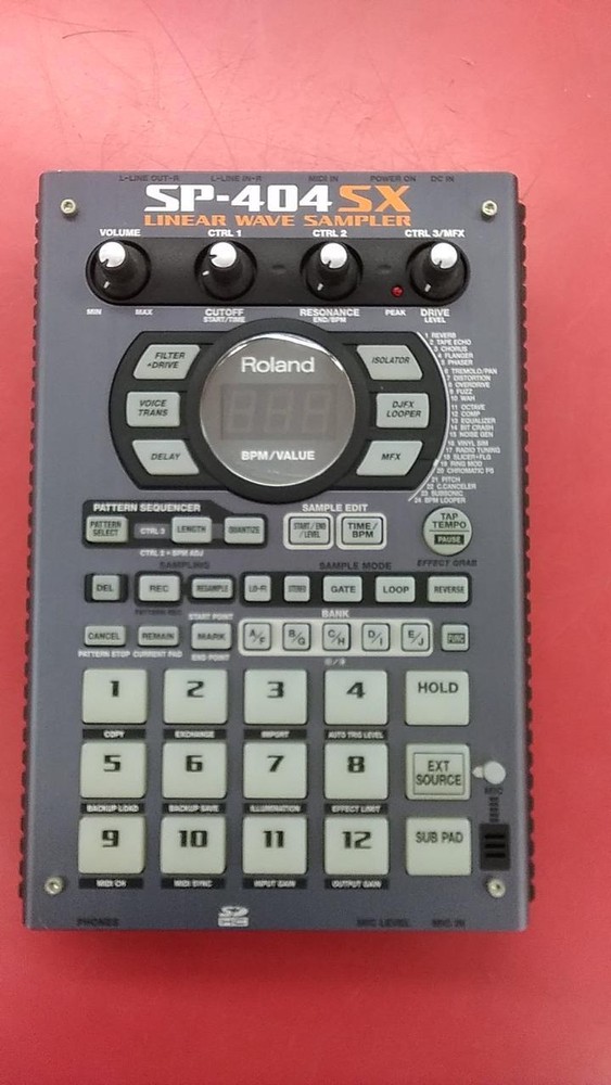 Roland SP-404SX Compact Linear Wave Sampler -Excellent Condition from Japan Used