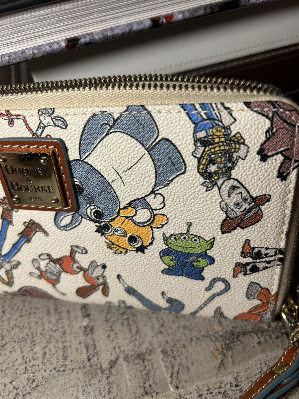 Disney dooney and bourke X Toy Story Wristlet