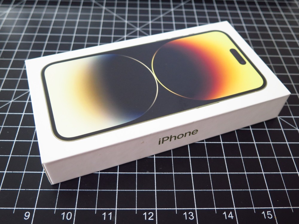 Empty Original Box for APPLE iPhone 14 Pro Max Gold