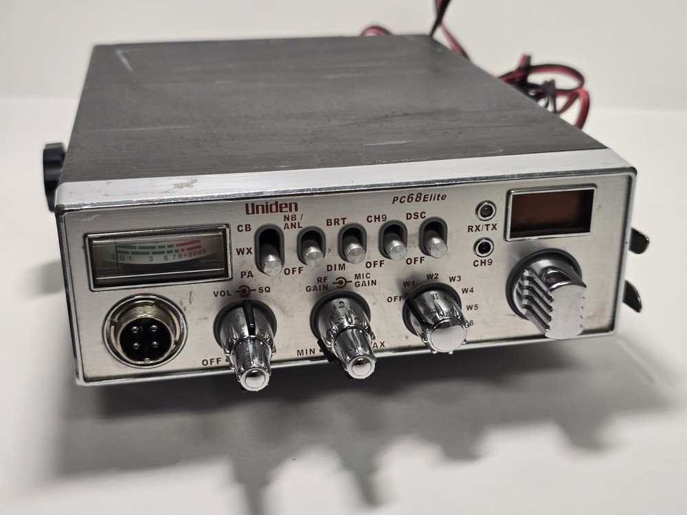 Read Uniden PC68 Elite 40Ch CB with Echo-Variable Output Power-Talkback