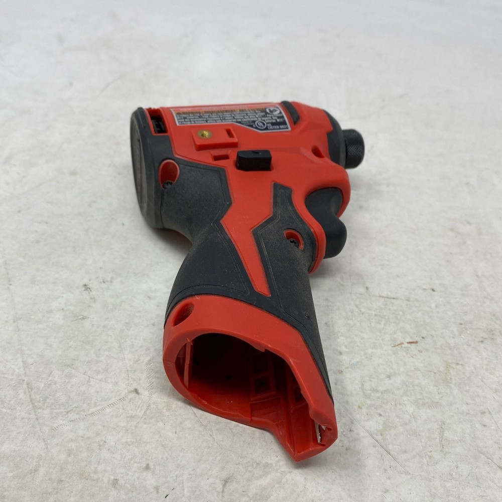 Milwaukee M12 Subcompact Brushless 1/4" Hex Impact Driver, Red/Black