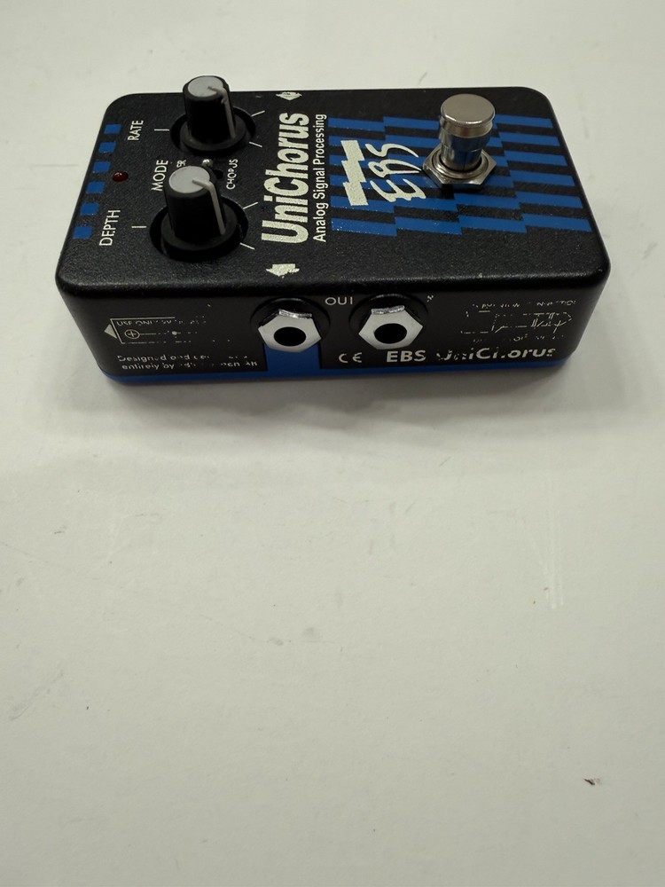 EBS UniChorus Uni Chorus Flanger Analog Signal Processing Guitar Effect Pedal
