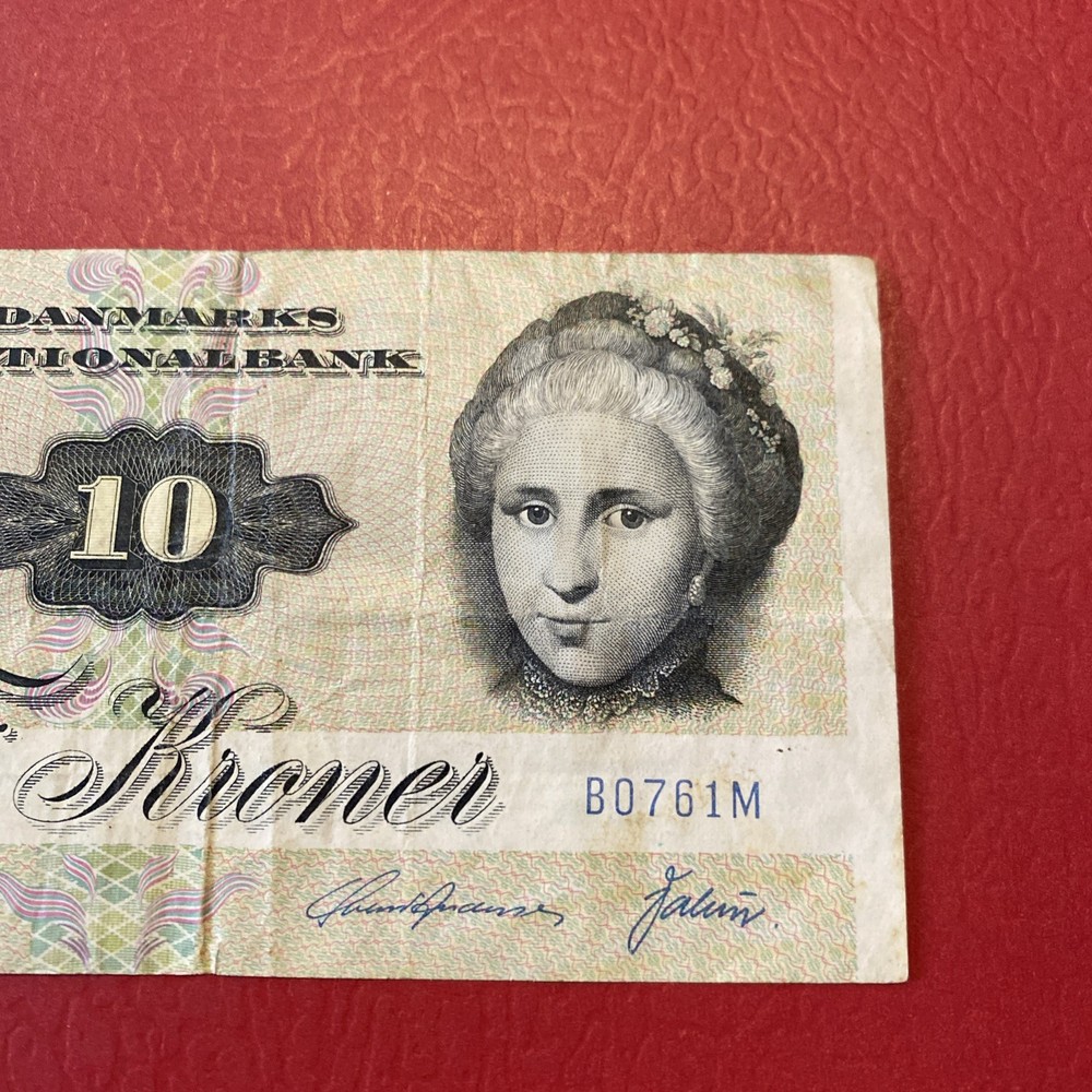 Denmark- 10 Kroner- 1972