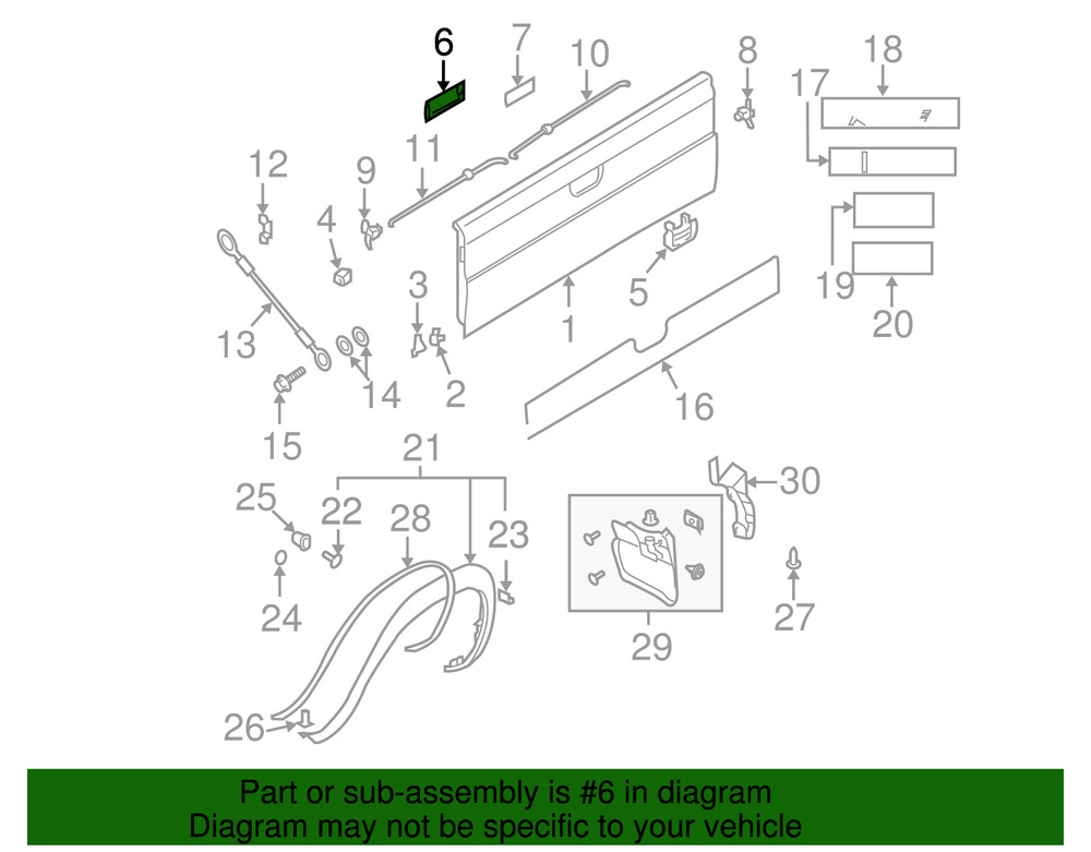 Genuine Cover 90520-9Z030