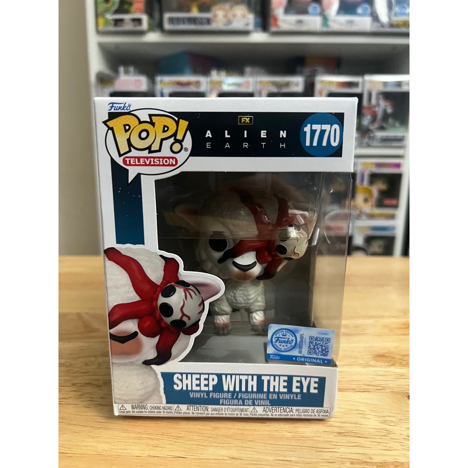 EXCLUSIVE Sheep with the Eye Alien Earth Funko Pop #1770 Horror Television TV