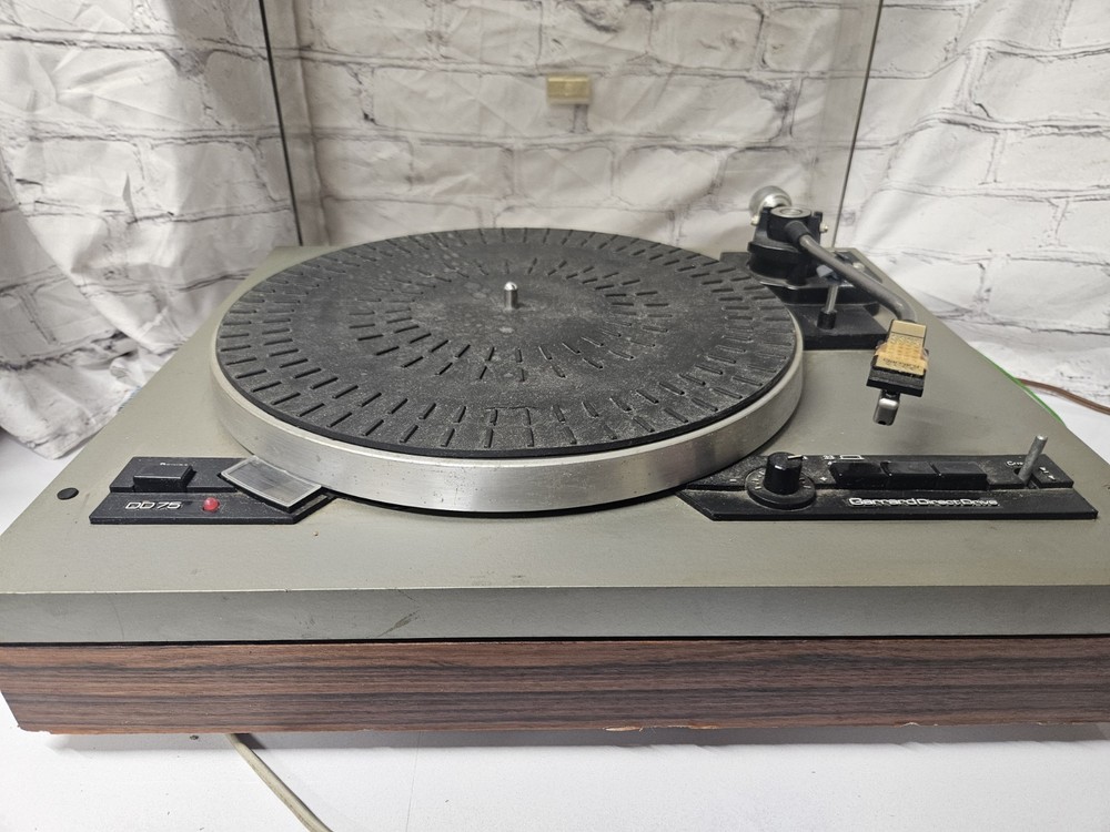 Garrard Direct Drive Turntable DD75 Tested, Functioning