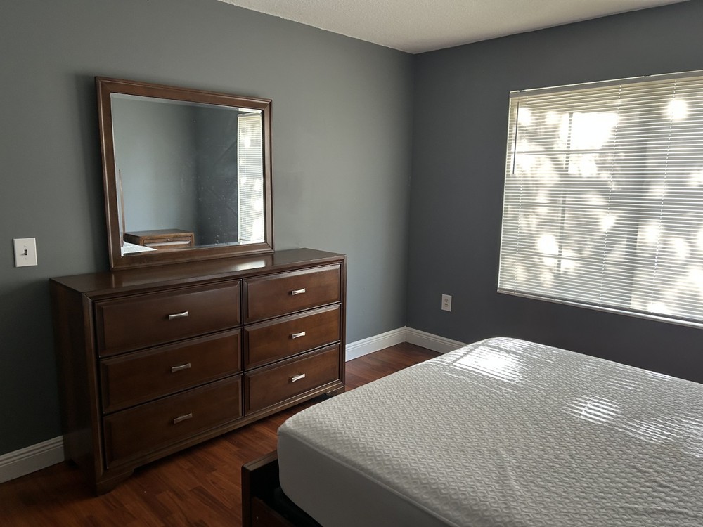 Full Bedroom Set - Dark Cherry