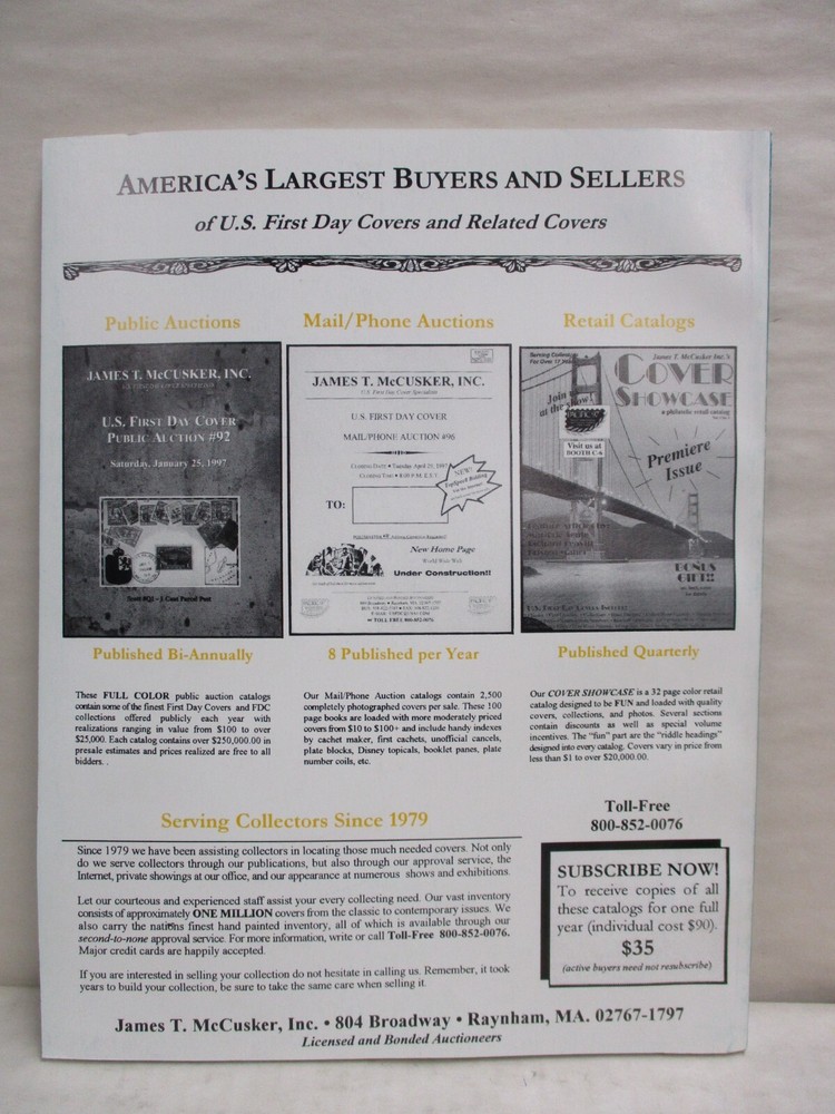 Mellone's Planty Photo Encyclopedia of Cacheted First Day Covers Vol 7 1934-1935