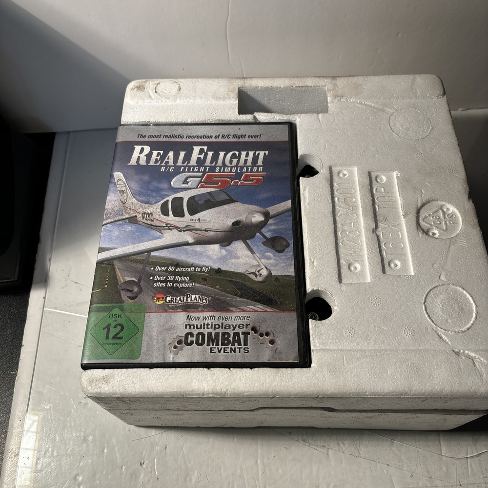Real Flight Remote RC Flight Simulator G5.5 w InterLink Elite Controller