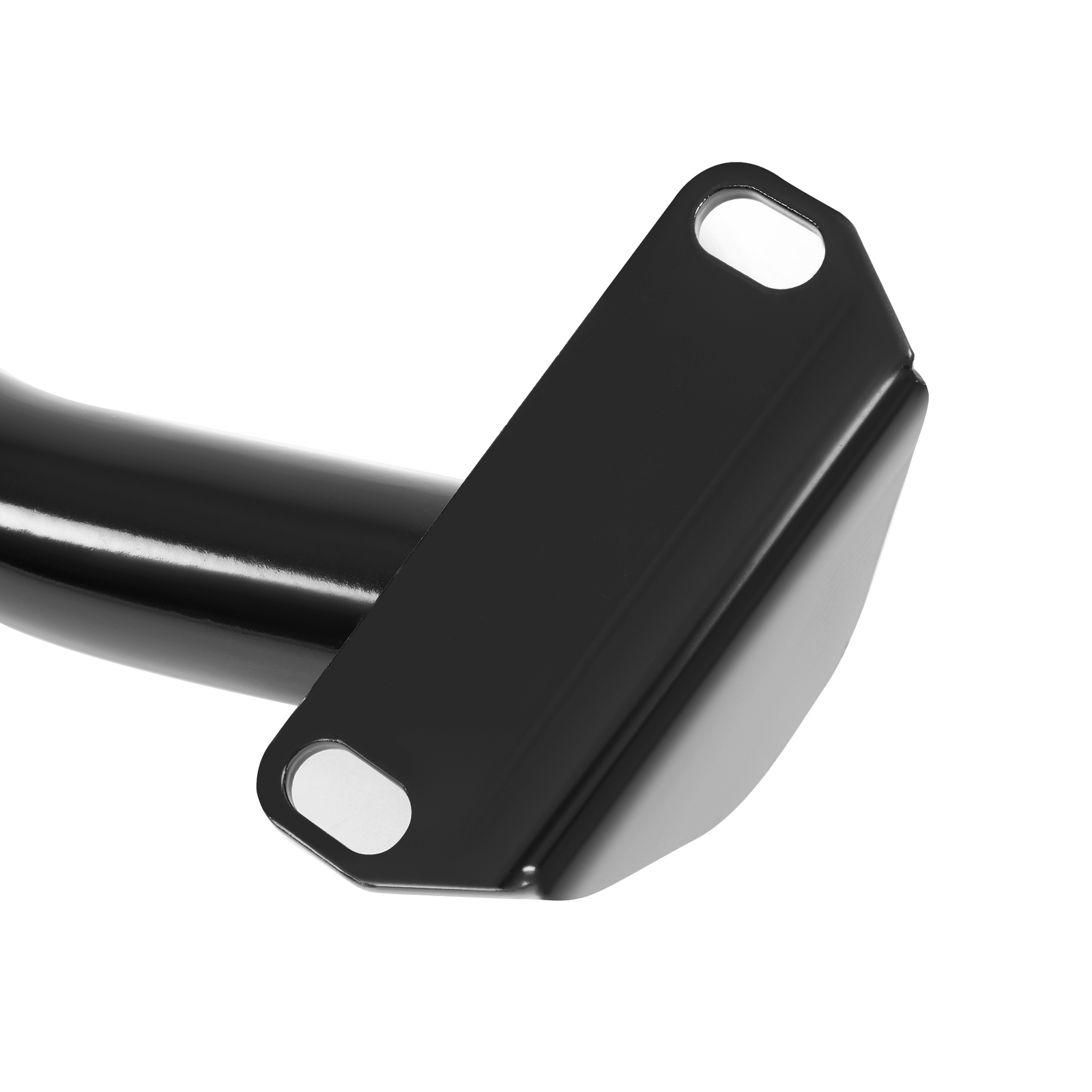 Black Rear Steel Tubular Shock Crossmember Mount For Chevy 150 210 Bel Air 55-57