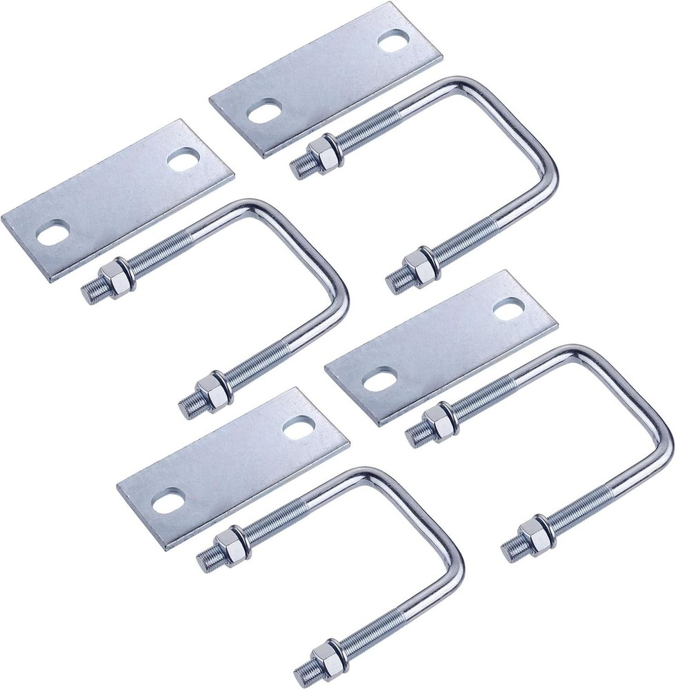 4 pack Leaf Spring Clamp Kit with 3" Leaf Spring Clamps for Truck,Locks Leaf ...