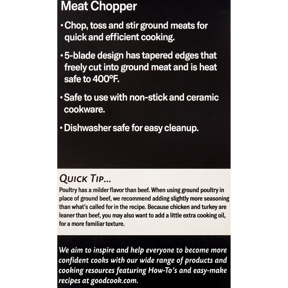 Everyday Meat Chopper, Black