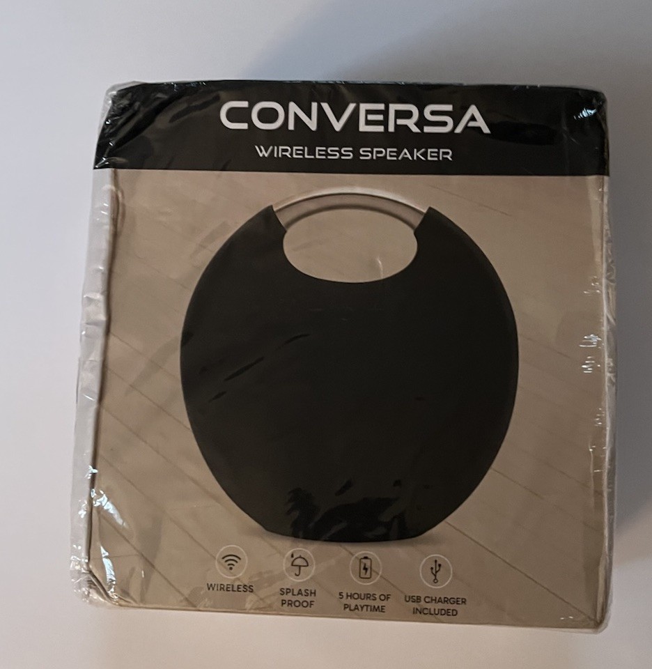 Conversa Wireless Bluetooth Speaker RG-OUTSPK-BLK